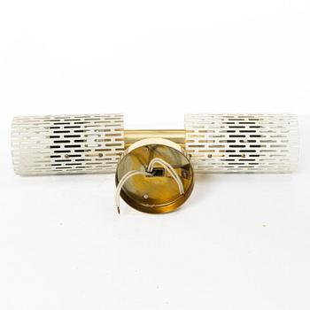 Harald Notini, wall lamps, a pair, model 8820, Böhlmarks, 1940s/1950s.