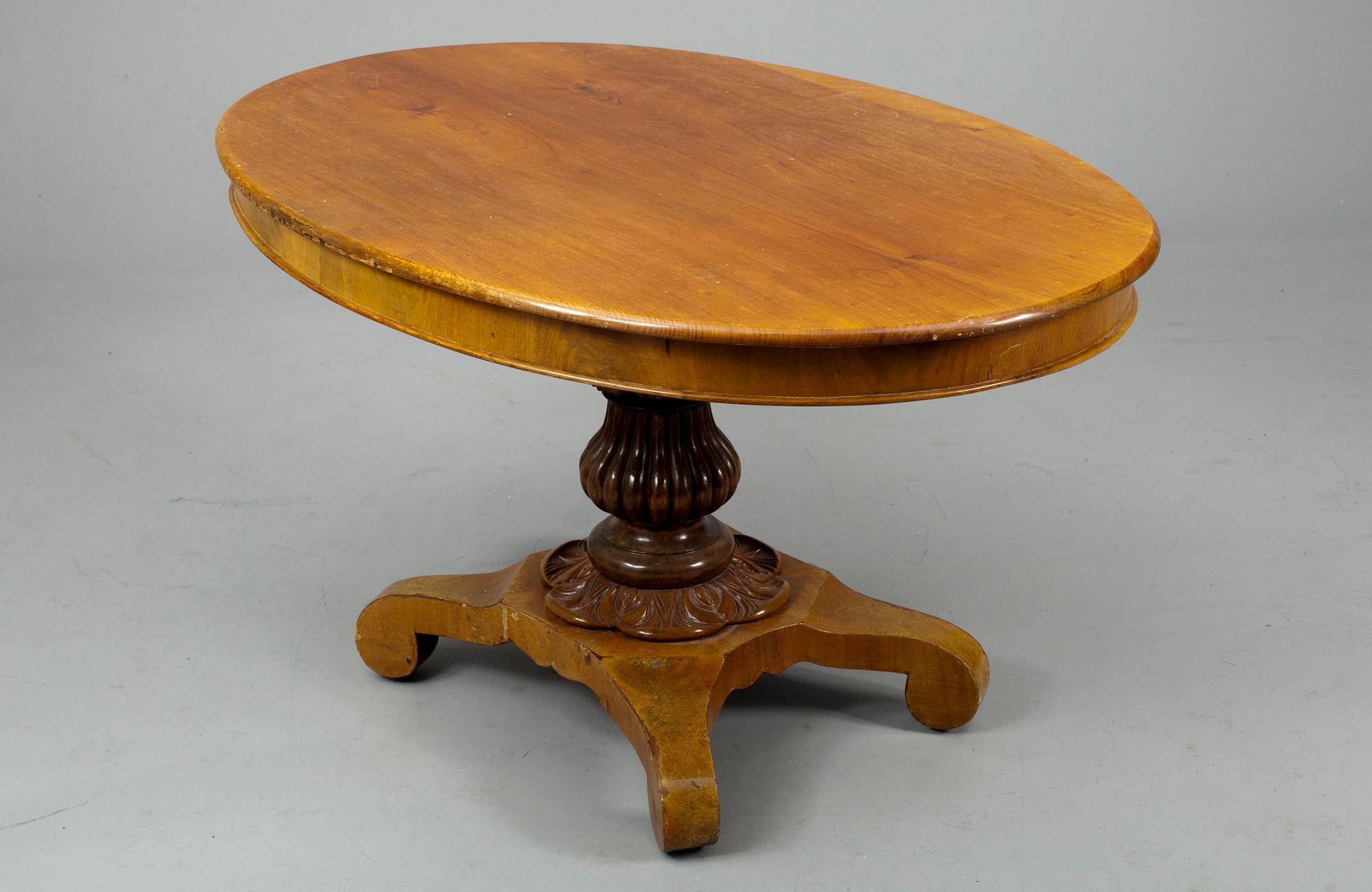 BORD, mahogny, ca 1850.