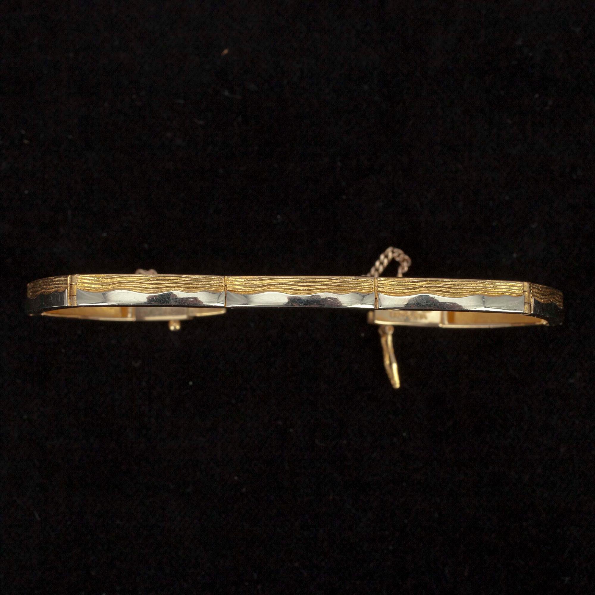 ARMBAND, guld 18K, Björn Weckström, Lapponia. Tot. vikt ca 15,6 gr.