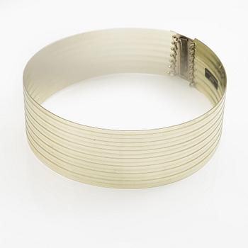 Paco Rabanne, bälte," Space Age Rigid Metal Wide Belt" 1970-tal.