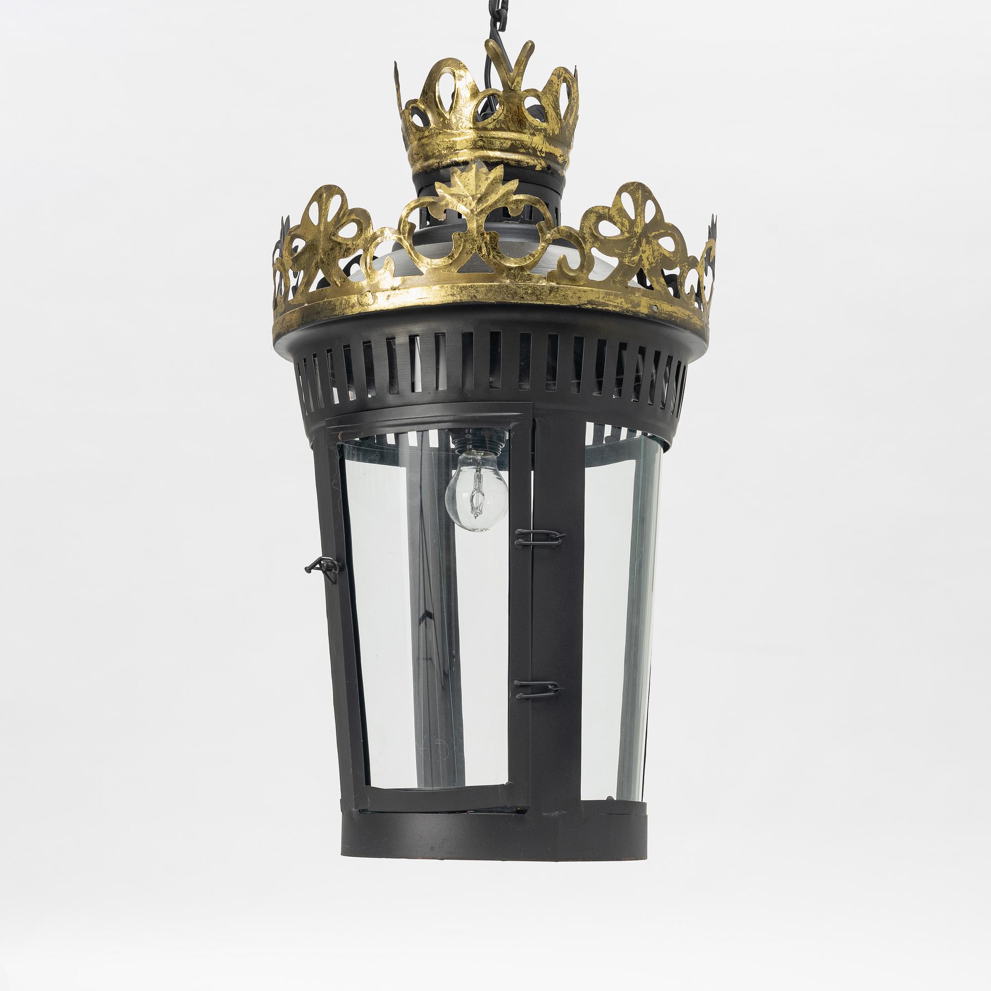 A ceiling lantern, 21st Century.