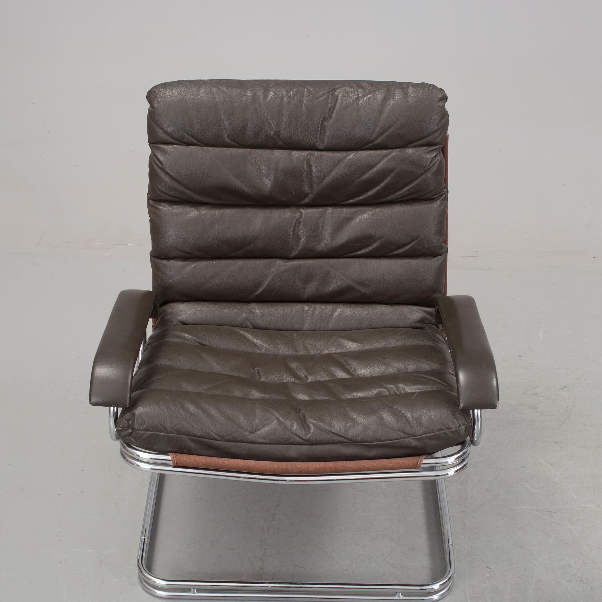 Armchairs, a couple, "Fuga" John Mortensen, Thams Møbler.