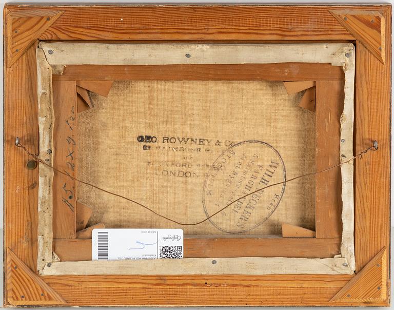 Josefina Holmlund, oil on canvas, signed and dated -86.