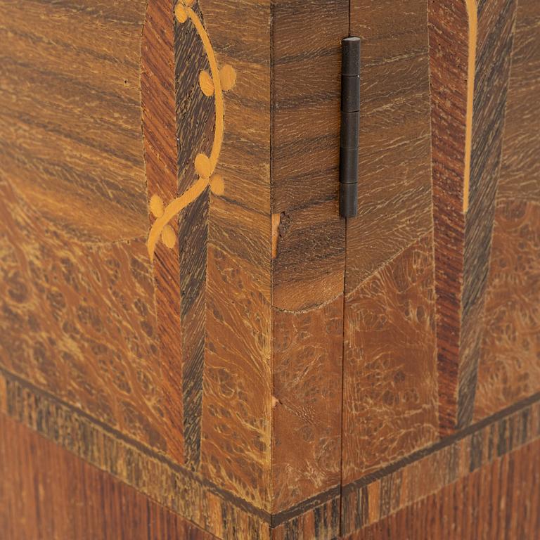 Birger Ekman, golvur, Mjölby Intarsia, 1930-tal.