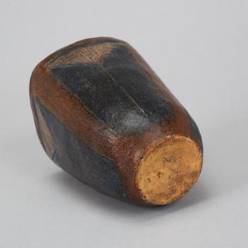 Dagmar Norell, a signed earthenware vase.