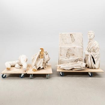 Nils Möllerberg, Sculpture group model for parts of the "Dexippos group" 1932.