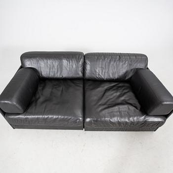 A De Sede leather DS76 sofa late 20th century/21st century.