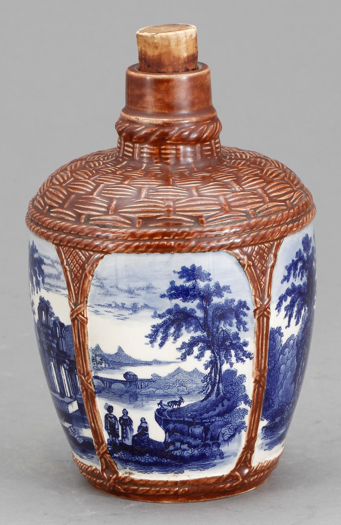 KARAFF, stengods, Taylor Tunniclif, Longton, England, 1800-talets slut.