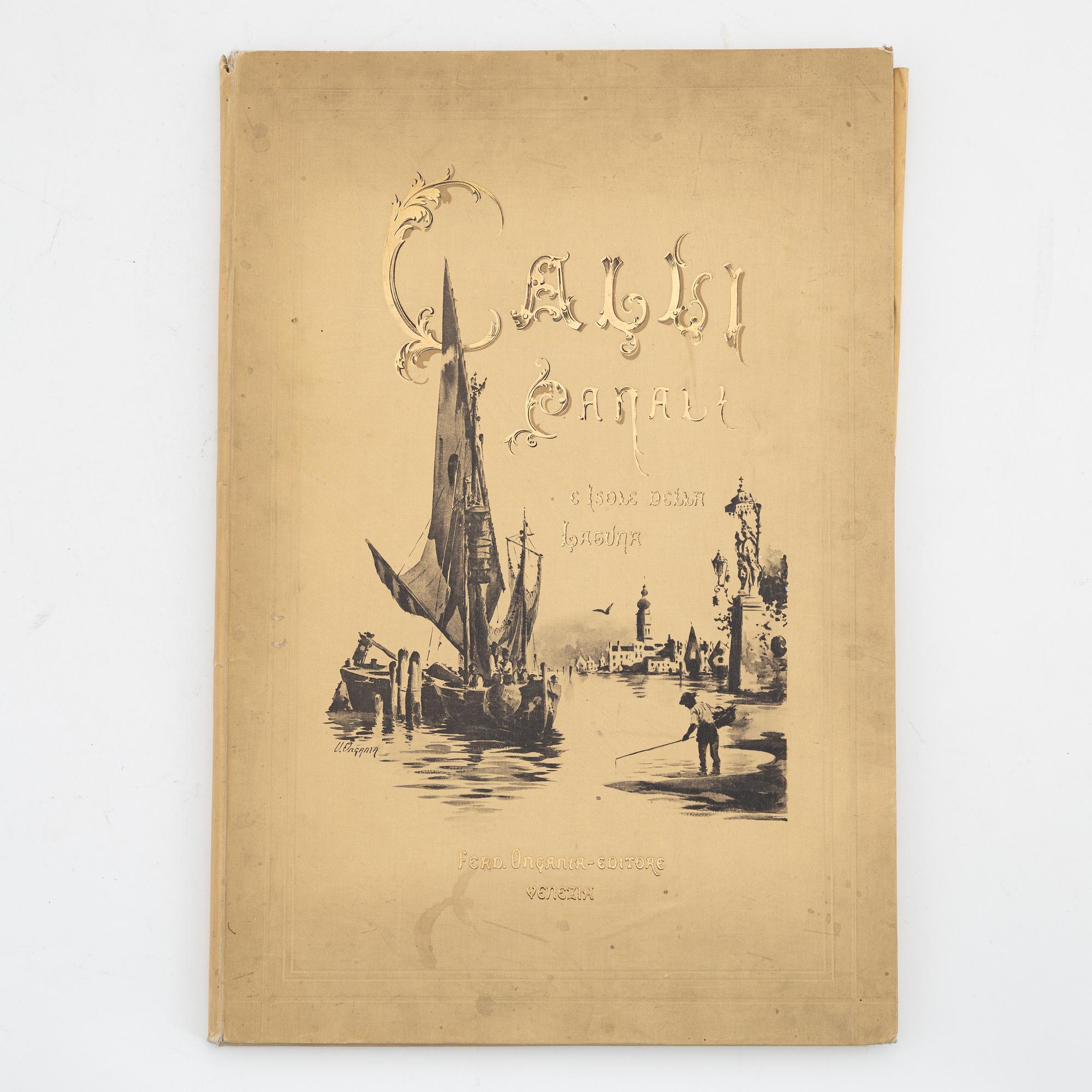 Photogravure plates from Venice.