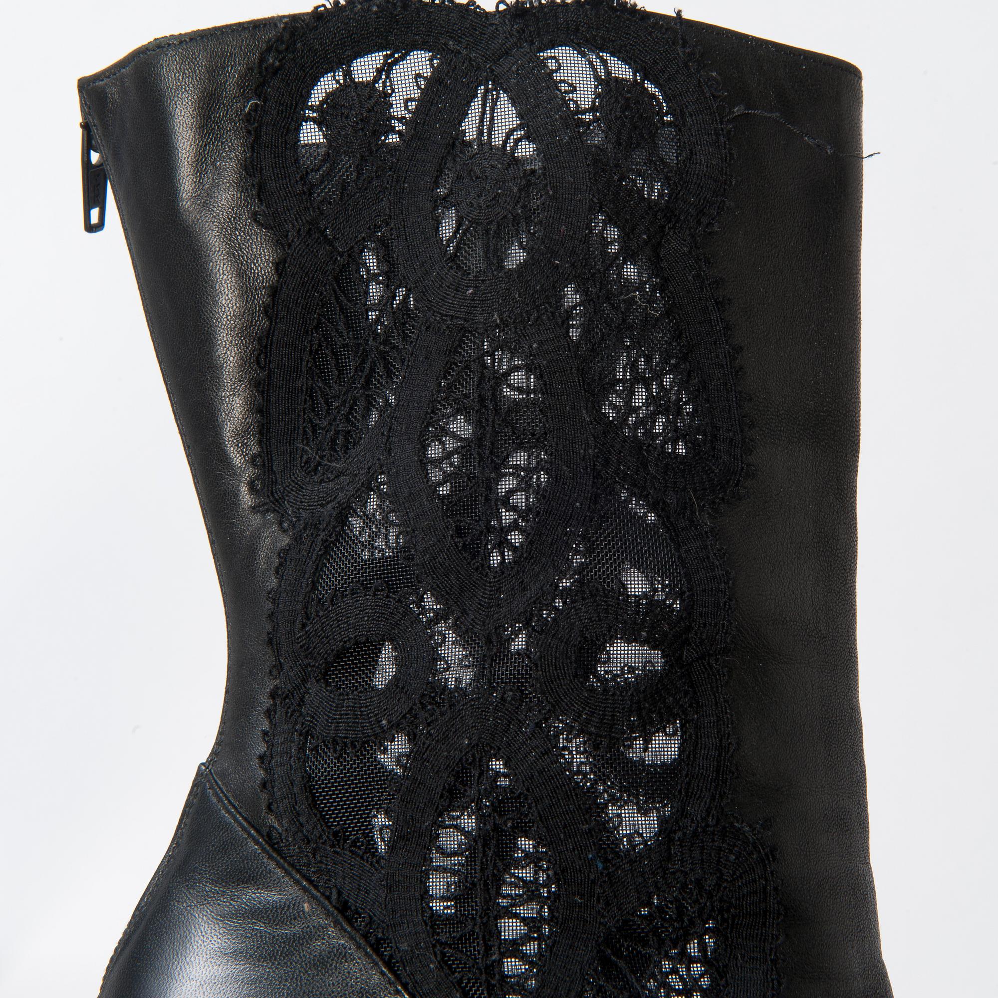 DOLCE & GABBANA, stövletter, storlek 40 1/2.