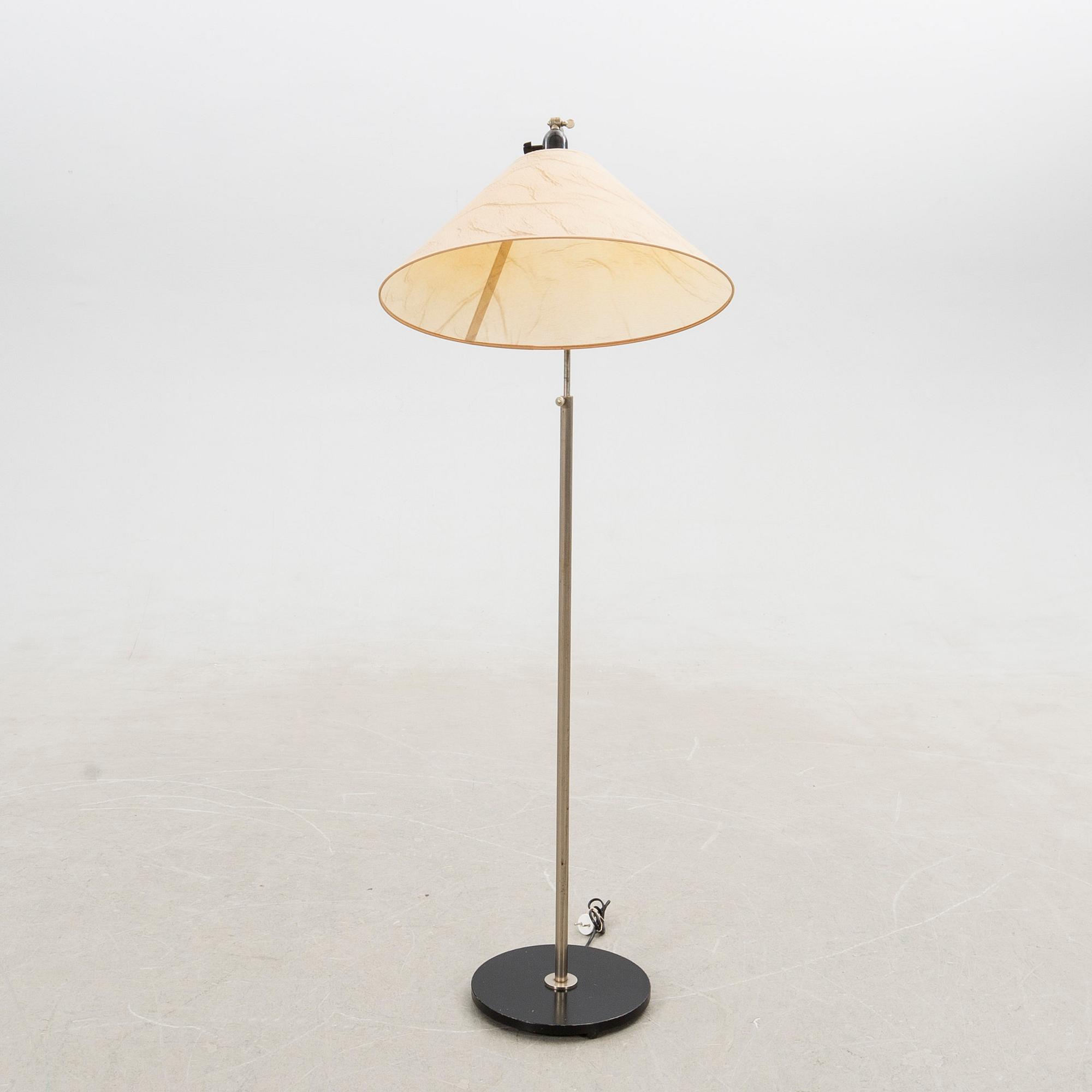 Harald Notini, golvlampa, modell "15028", Arvid Böhlmarks Lampfabrik, 1940-tal.