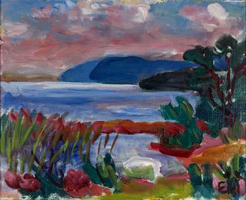 ERLING ÄRLINGSSON, oil on canvas, signed. Executed 1981.