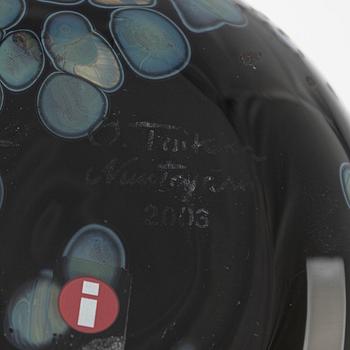 Oiva Toikka, A 'Wildwood Cukoo' annual bird, signed  O. Toikka Nuutajärvi 2003.