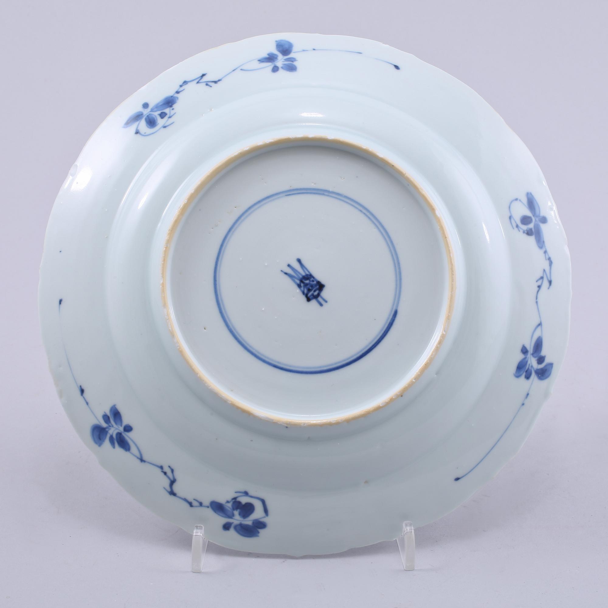 TALLRIK, porslin, Kina, Kangxi, 1700-tal.