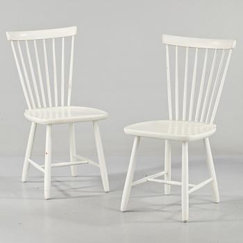 PINNSTOLAR, ett par, 1900-talets andra hälft.