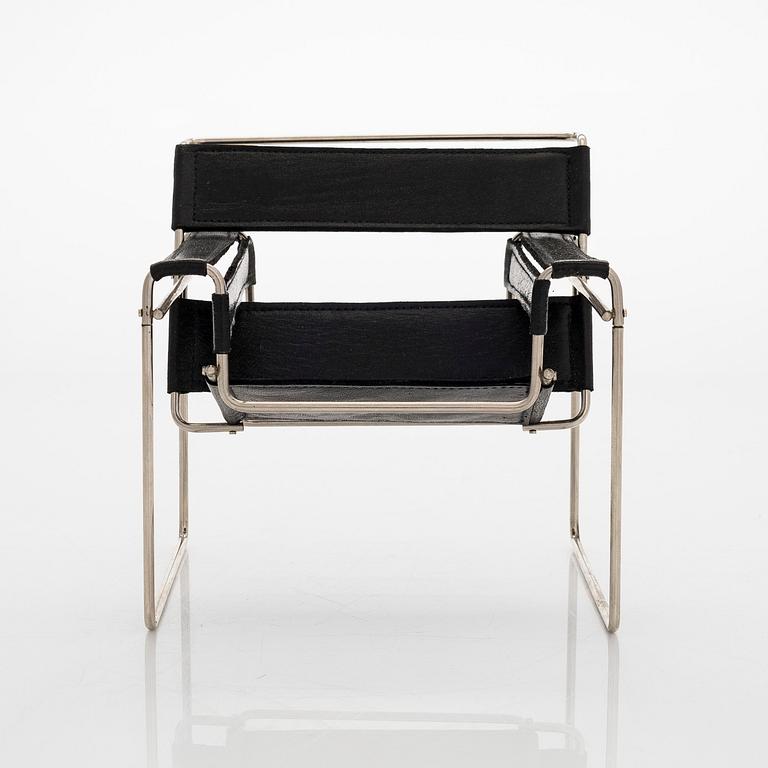 A miniature 'Wassily' chair, Marcel Breuer, Vitra Design Museum.