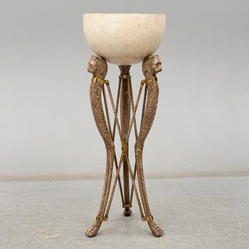 A late 20th Century pedestal.