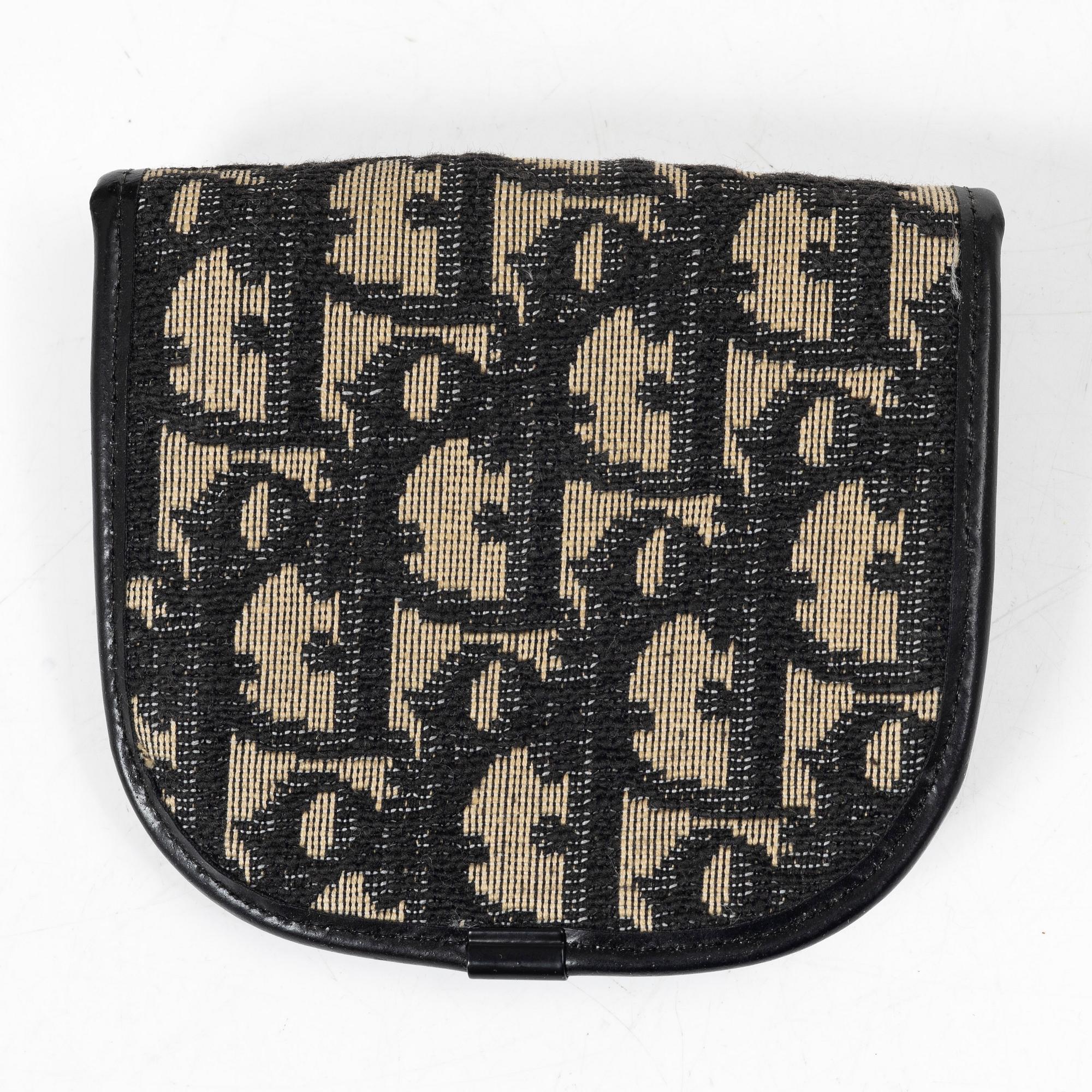 Christian Dior, väska samt portmonnä, vintage.