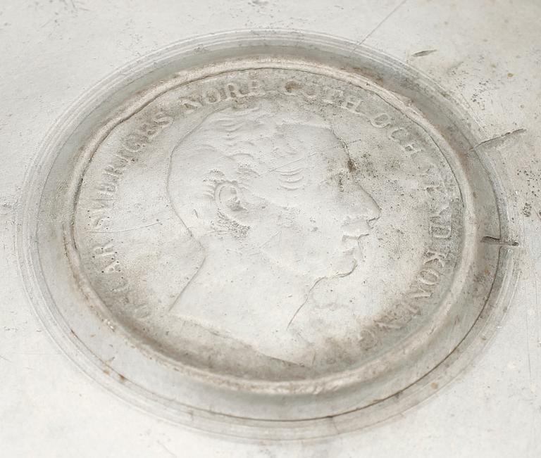 STOP, tenn, Sverige, 1846.