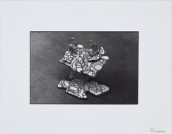 Richard Ahlström, photograph, signed.