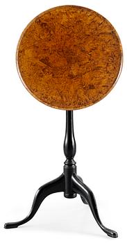 480. A Swedish 18th century tilt-top table by J. Sjölin.