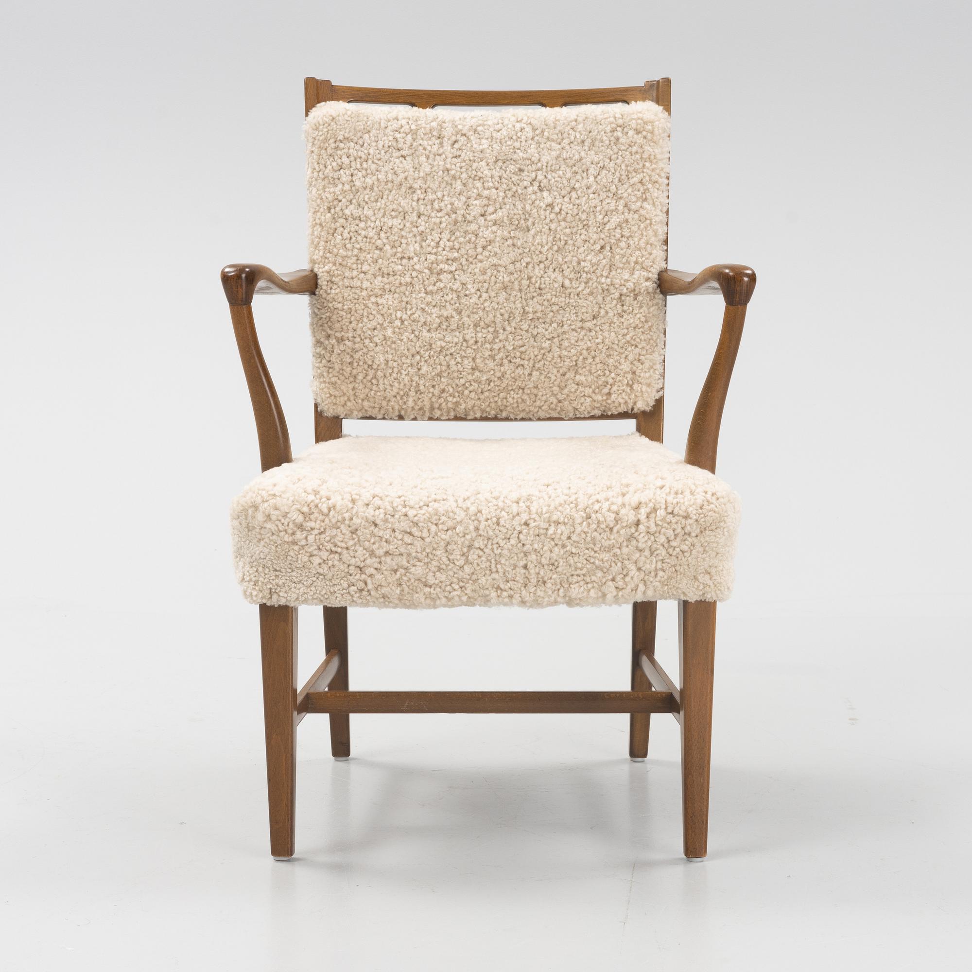 David Rosén, a Swedish Modern easy chair, 1940's/50's.