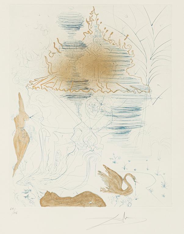 Salvador Dalí, "La Pagode" from "Hippies".