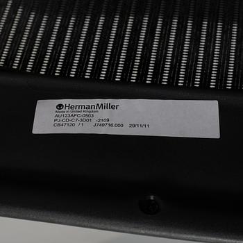 Don Chadwick / Bill Stump, an 'Aeron' desk chair, Herman Miller.