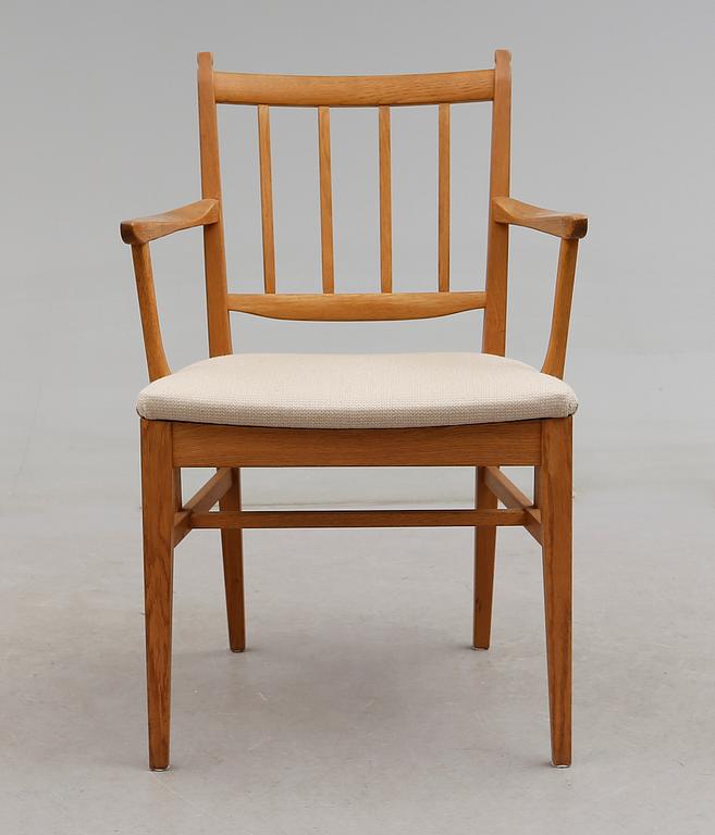 KARMSTOL, "Solna", Carl Malmsten, Åfors Möbelfabrik, 1900-talets andra hälft.