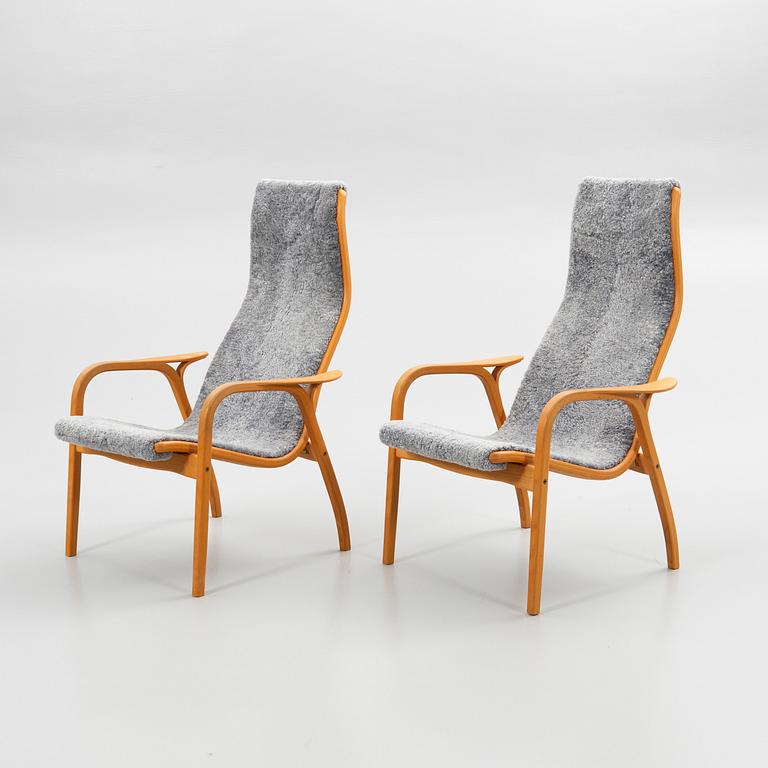 Yngve Ekström, karmstolar, ett par, "Lamino", Swedese, Sweden, 2000-tal.