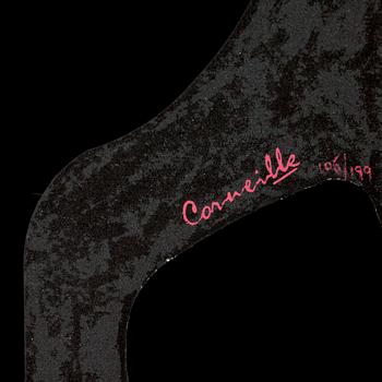BEVERLOO CORNEILLE, polykrom metall, signerad och numrerad 105/199.