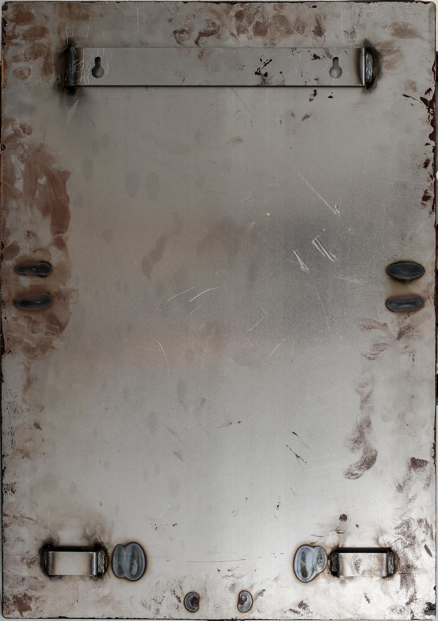 OBJEKT / VÄGGPLAKETT, glas. Signerad.