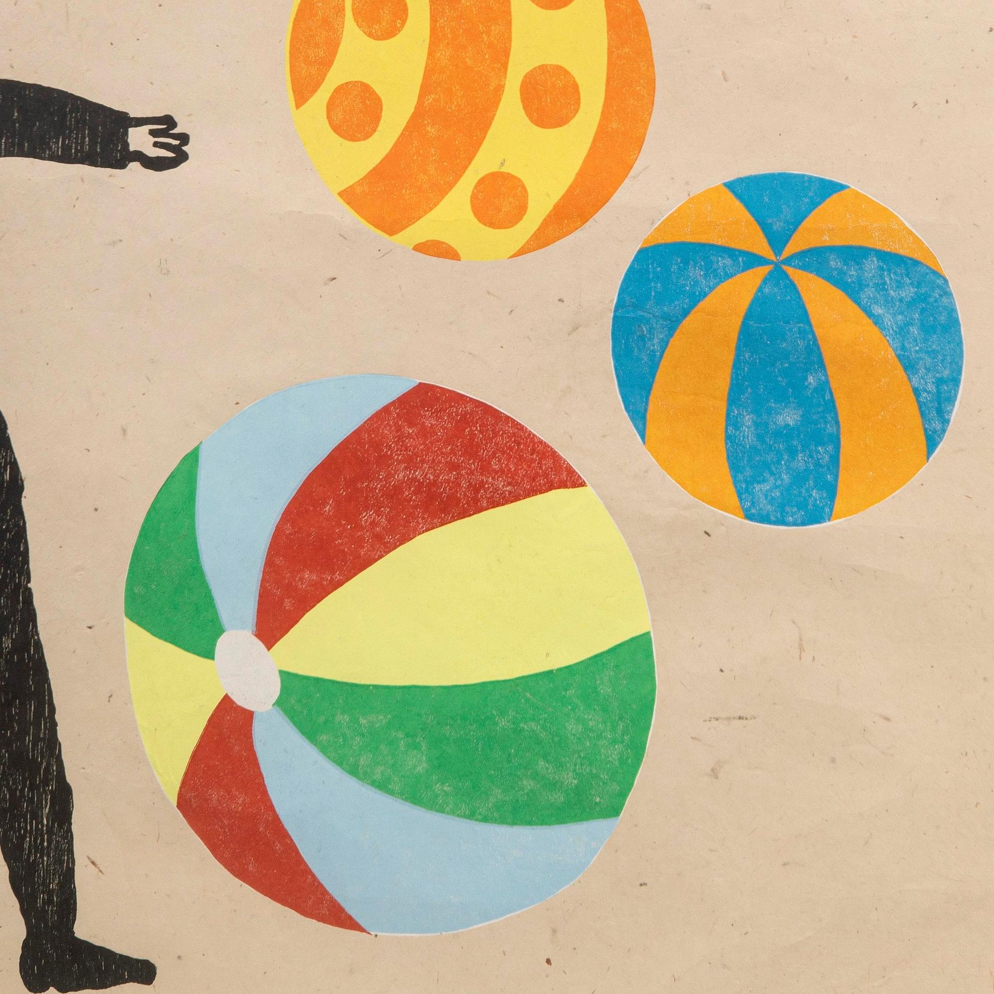 Donald Baechler, "Conversation".