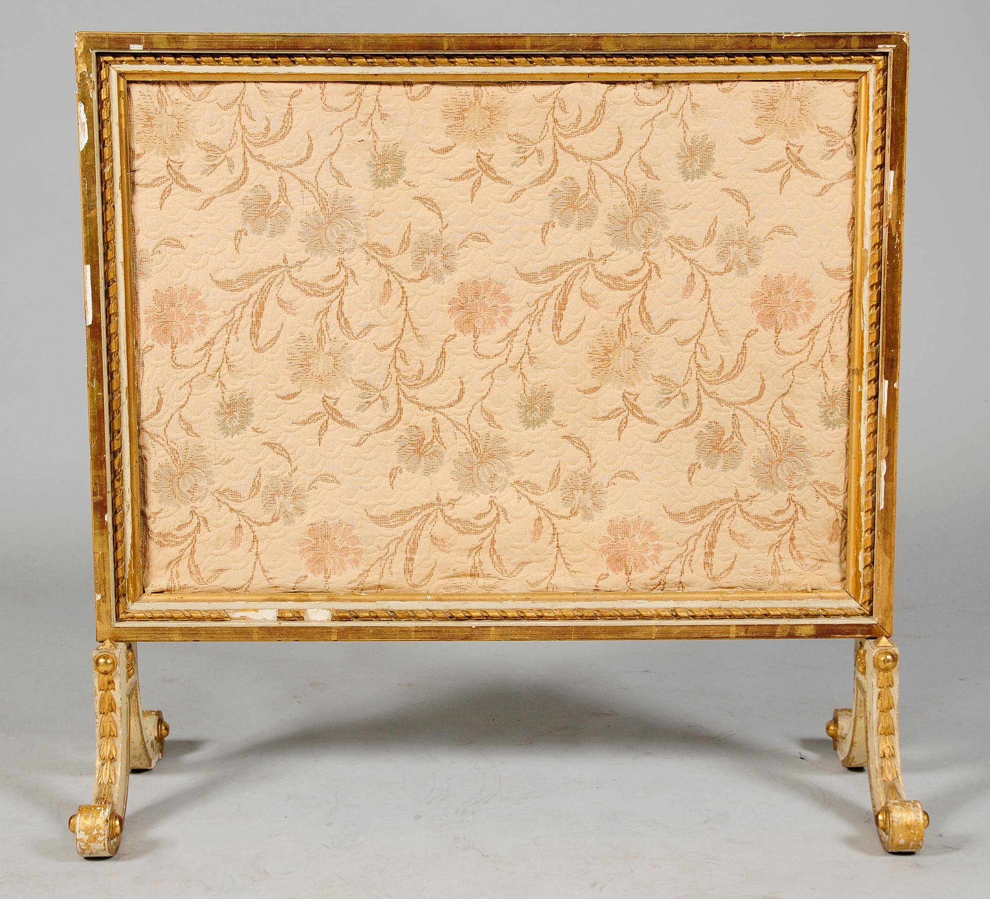 BRASSKÄRM, gustaviansk stil, 1800-/1900-tal.