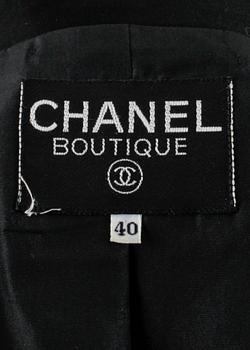 A jacket by Chanel.
