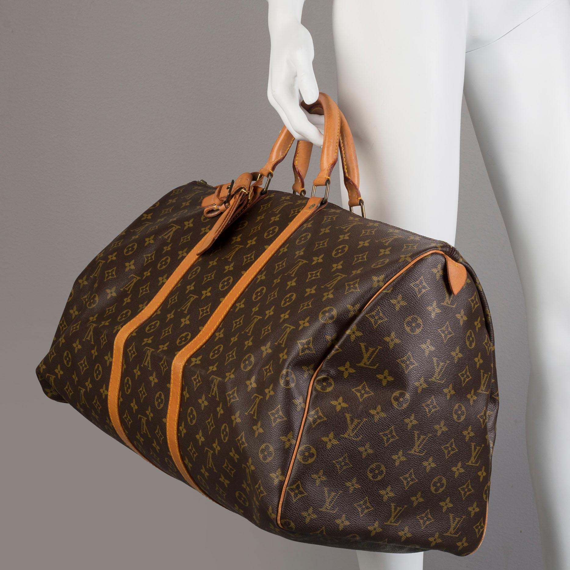A Louis Vuitton 'Keepall 60' weekend bag, 1983.