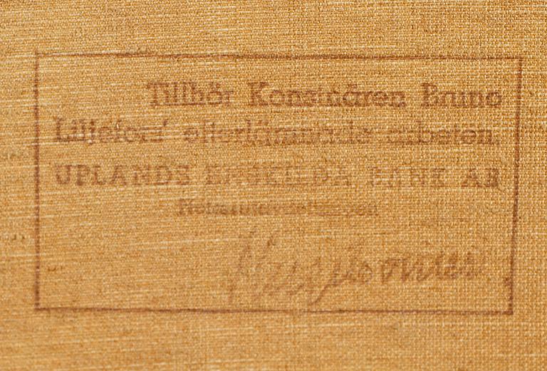 BRUNO LILJEFORS, olja på duk, osignerad.