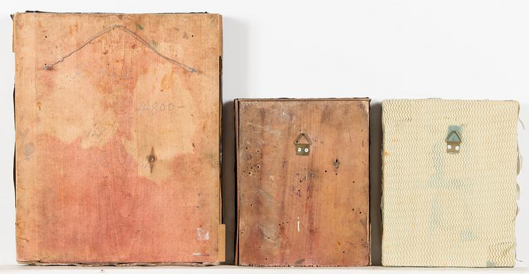 Three early 20th century  Russian icons.