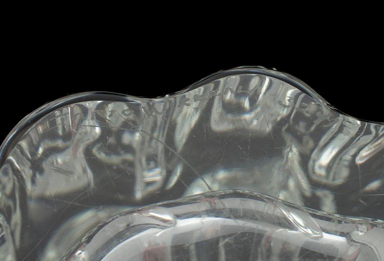 VAS, glas, "Stubbe", Tapio Wirkkala, sign. 3241.