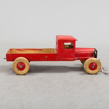 A TOY CAR, mid 1900s.