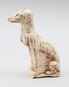 FIGUR, lergods, Kina, Sex Dynastier/Tang-stil.