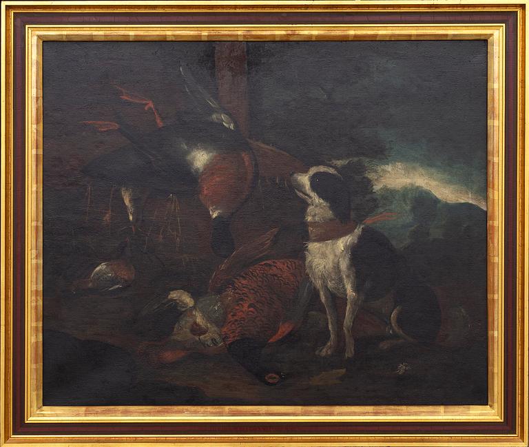 OKÄND KONSTNÄR 1600/1700-TAL , möjligen England olja på duk.