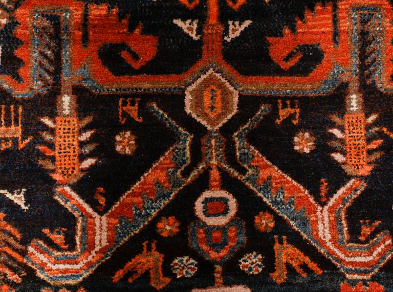 A pair of Zanjan rugs, semiantique, 193-198 x 130-133 cm.