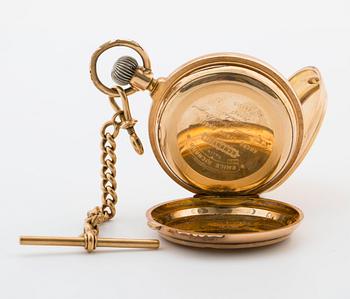 EMILE RICHARD LOCLE, pocketwatch, 54 mm, hunting case,