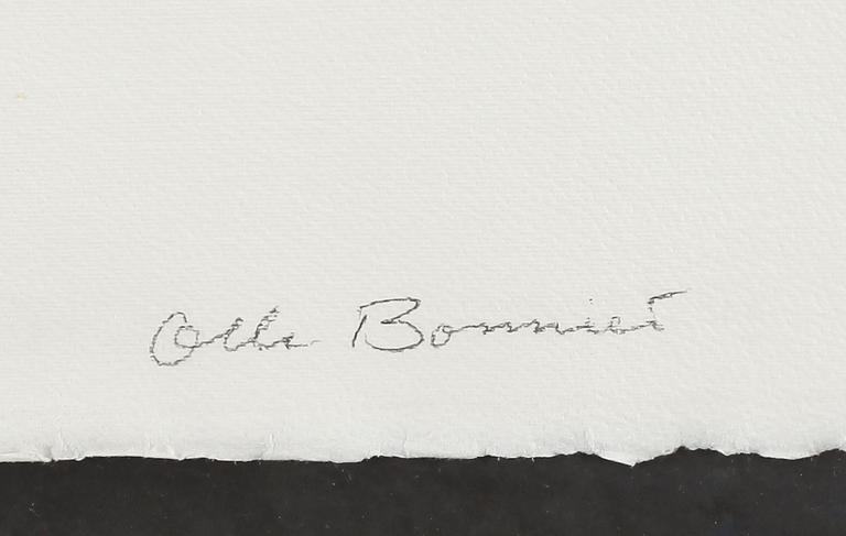 OLLE BONNIÉR, färglitografi, signerad, numrerad 39/180.