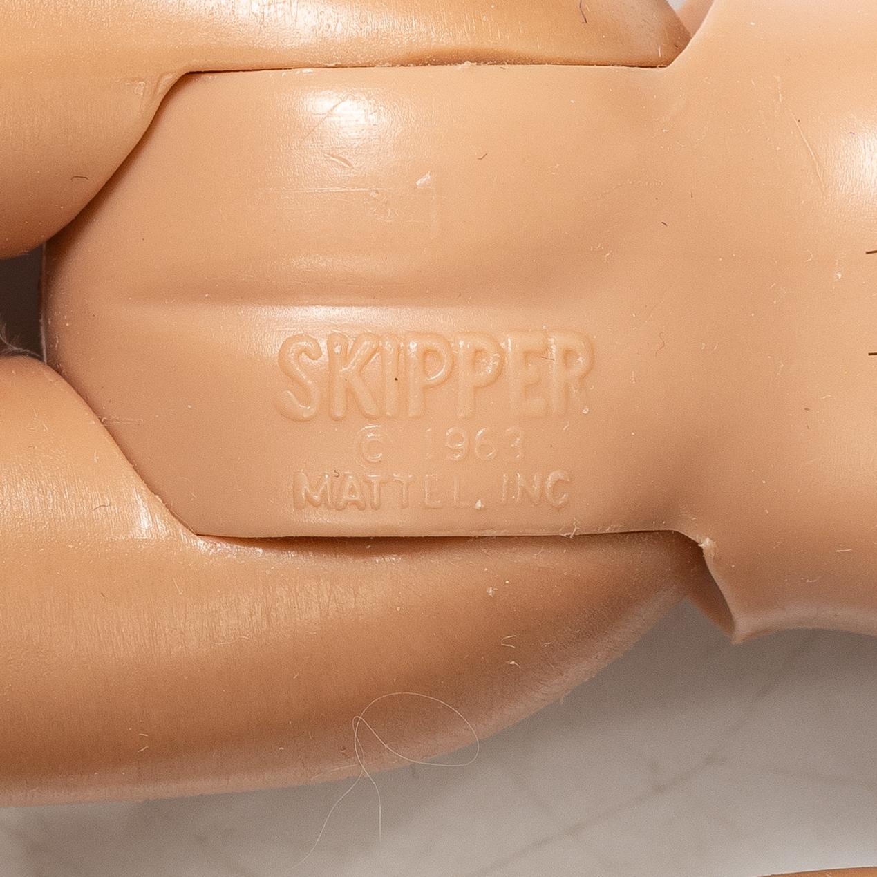 Barbie dolls, 4 pcs, along with clothes and accessories, Mattel, 1960s.