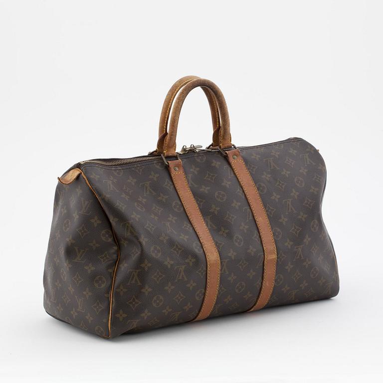 WEEKEND BAG, Louis Vuitton, "Keepall 45".