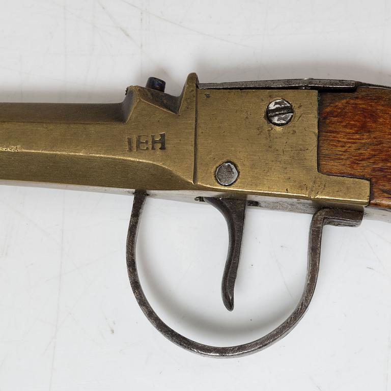 Slaglåspistoler, 3 st, 1800-talets andra hälft.