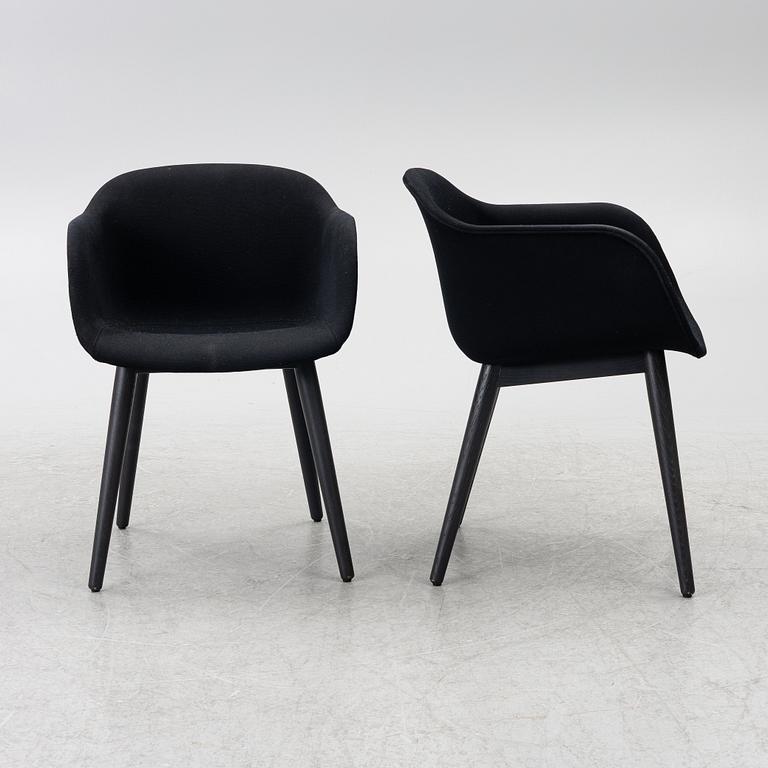 Stolar, 4 st, "Fiber armchair", Iskos-Berlin, Muuto.
