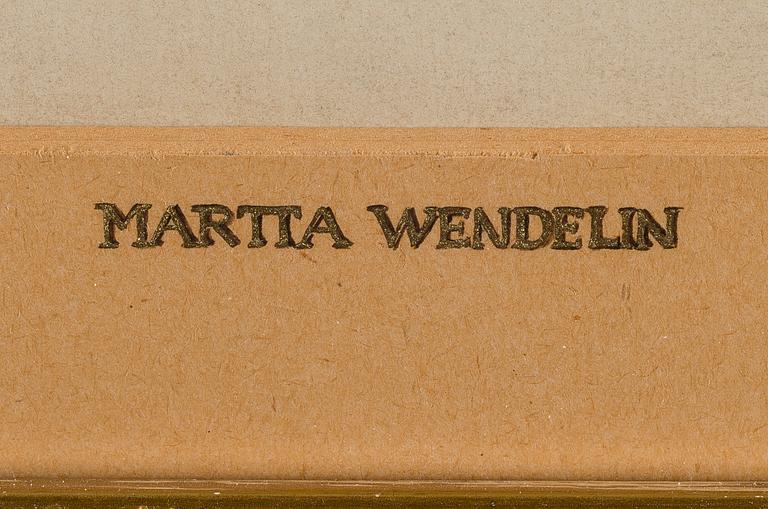 MARTTA WENDELIN, sekatekniikka.